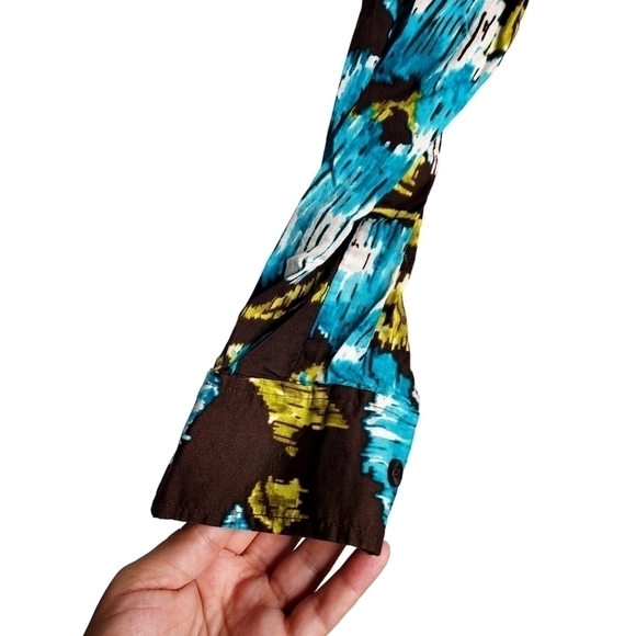 JONES NEW YORK LONG SLEEVE FLORAL BUTTON DOWN SIZE LARGE - Picture 3 of 5